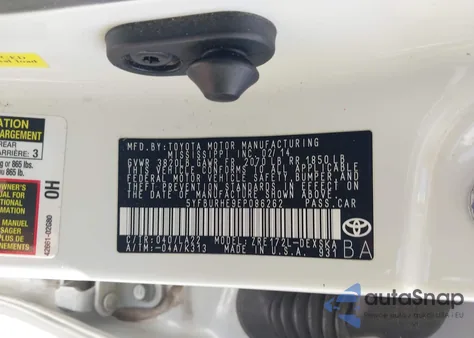 2014 Toyota Corolla S Premium z USA, uszkodzony, nr VIN 5YFBURHE9EP086262